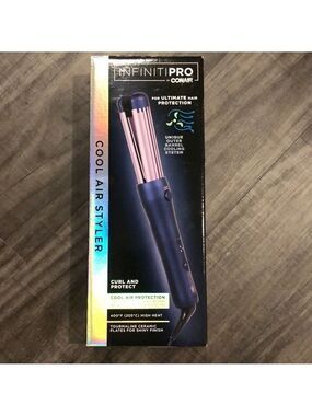 Conair InfinitiPRO Cool Air Styler Curling Iron – Tourmaline Ceramic – 400°F